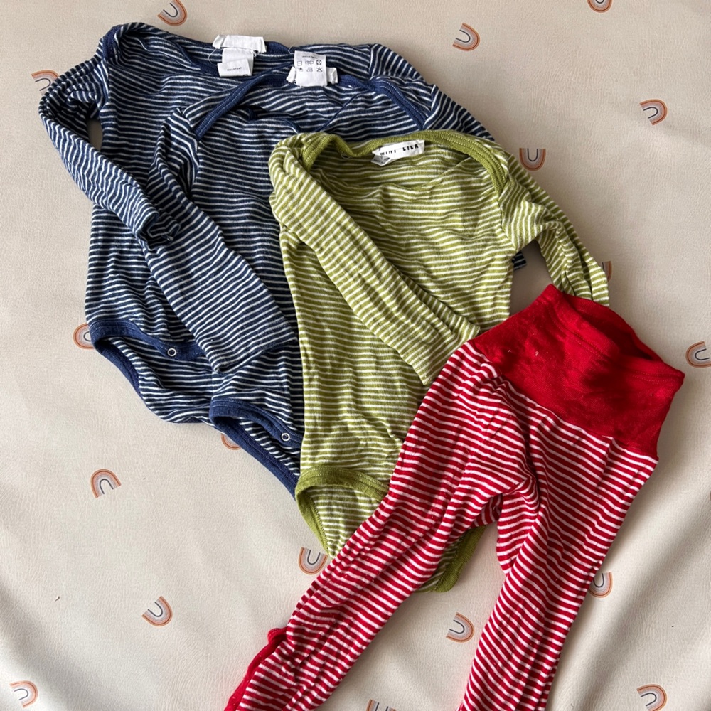Wool bundle! MINI LILA 6-12 month